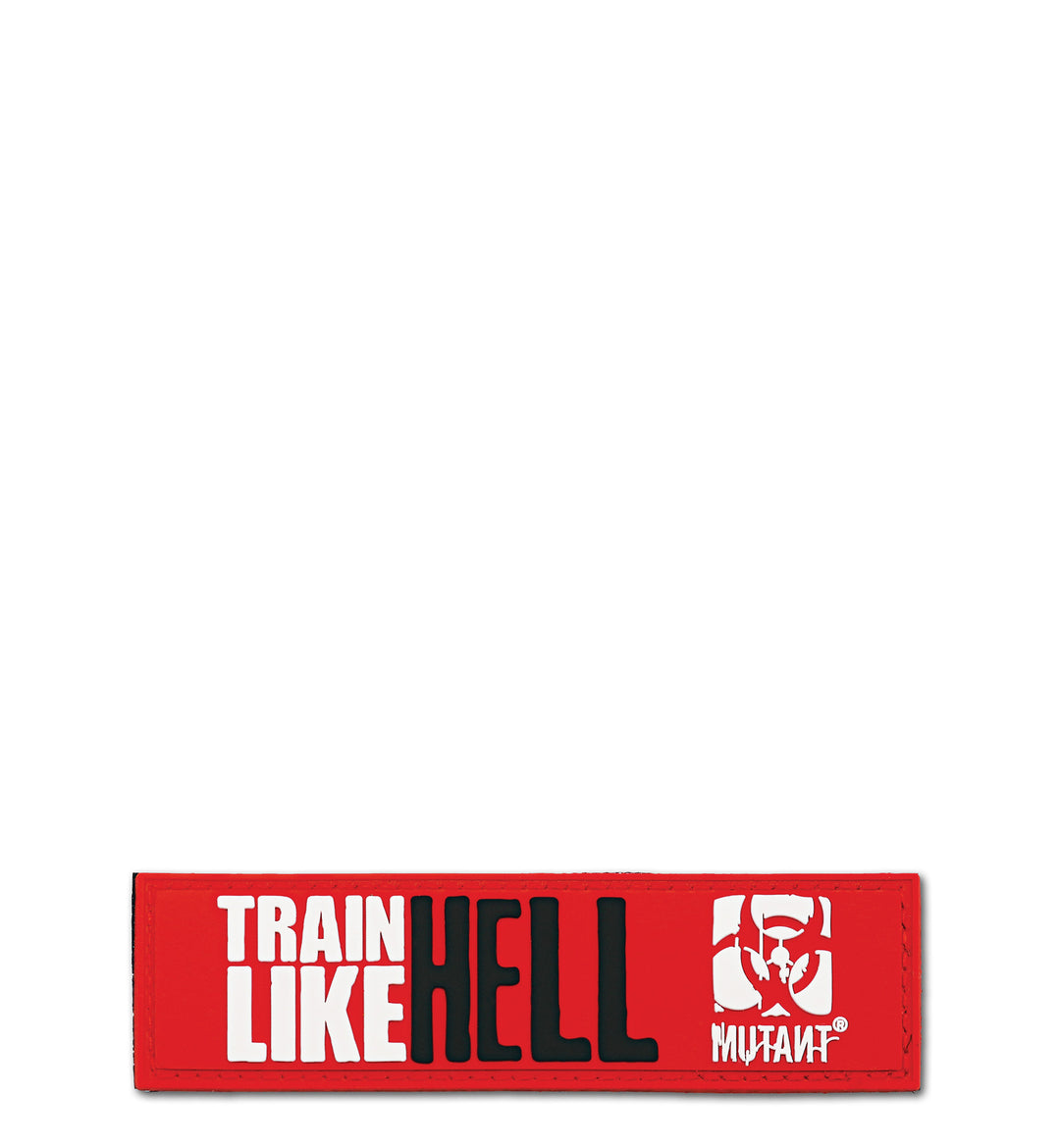 TRAIN LIKE HELL Velcro Patch (11x3cm)