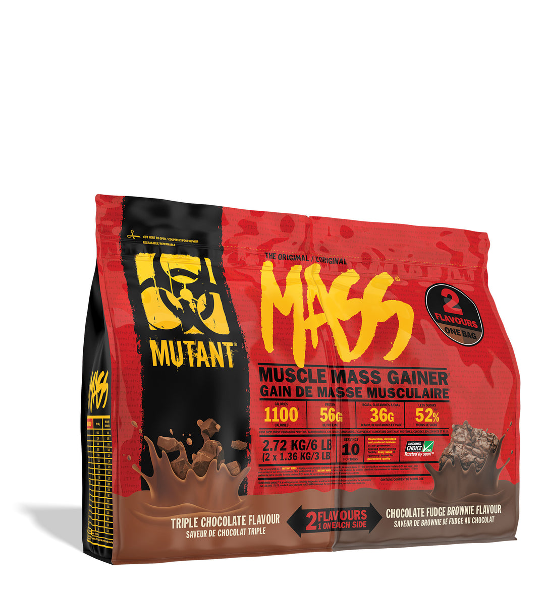 MUTANT MASS® 6 LBS DUAL CHAMBER - Muscle Mass Gainer