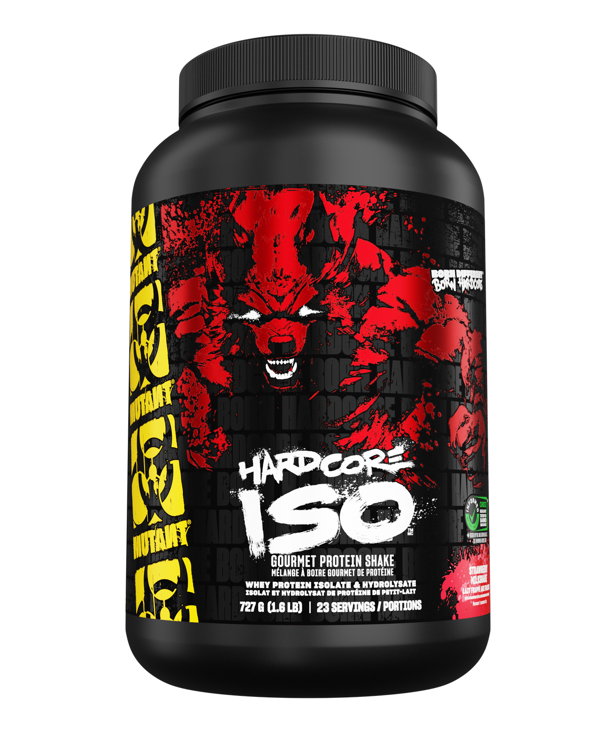 MUTANT®️ HARDCORE ISO 1.6LBS | Gourmet Whey Protein Isolate Shake