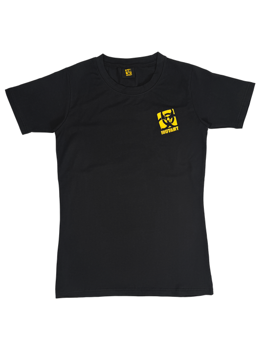 MUTANT® BORN HARDCORE WOMEN’S HARDLINE GYM T-SHIRT (BLACK)