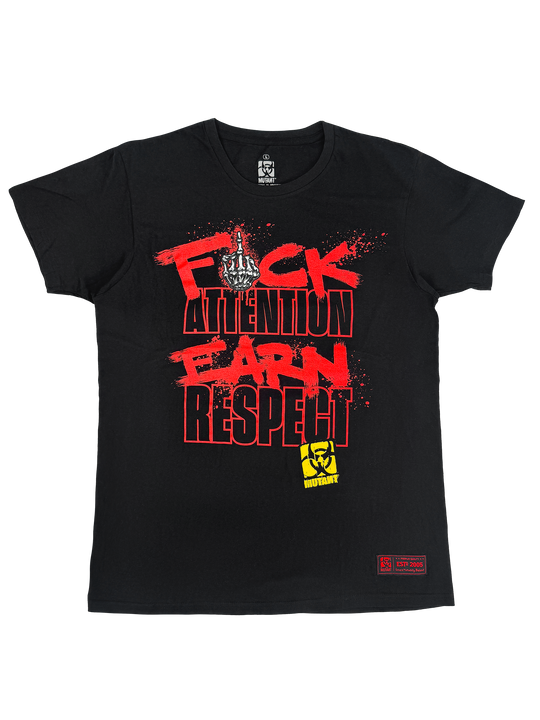 MUTANT® DUSTY HANSHAW FK* ATTENTION T-SHIRT