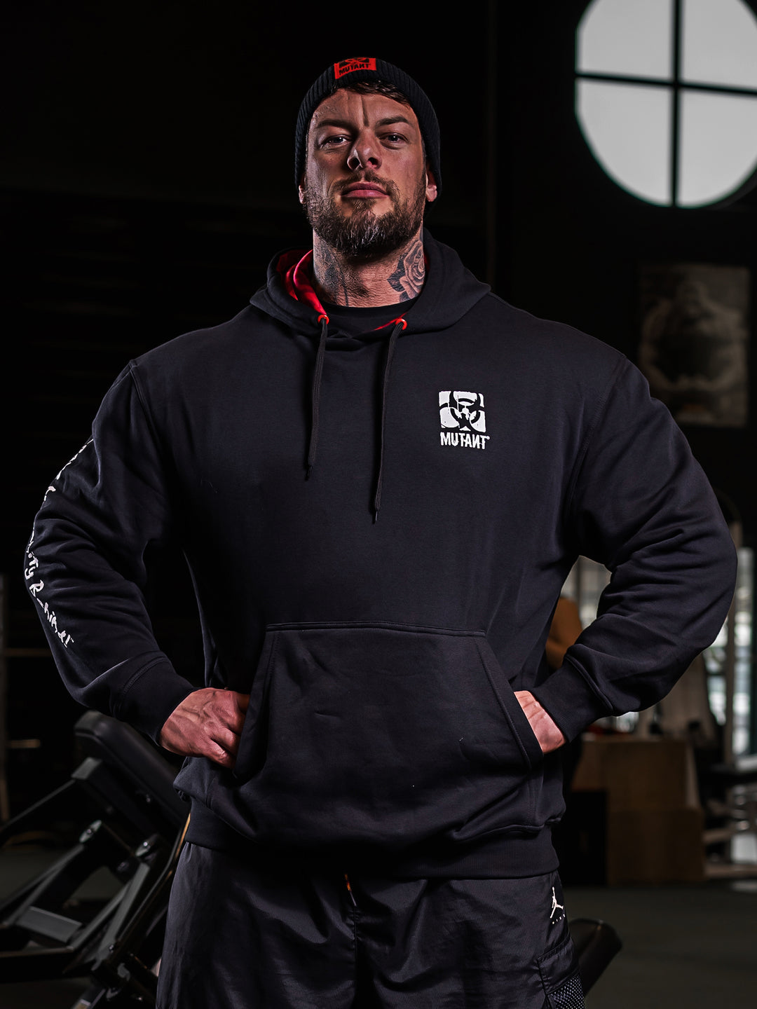 BODYBUILDING 2005 Gym Hoodie (Black)