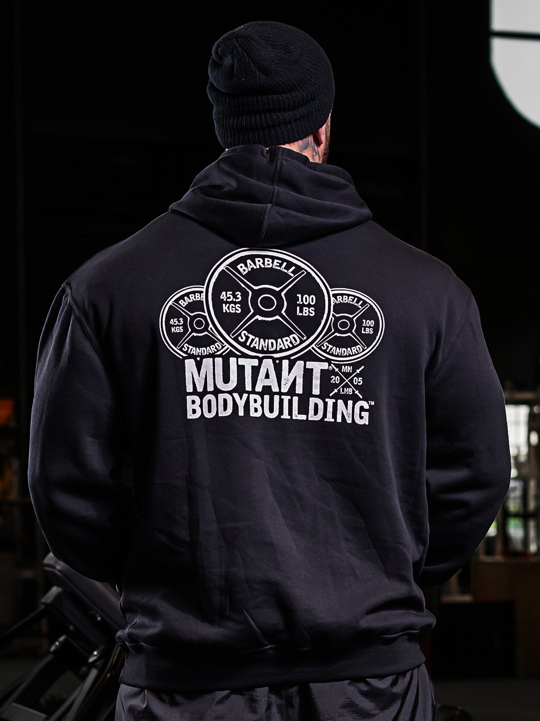 BODYBUILDING 2005 Gym Hoodie (Black)