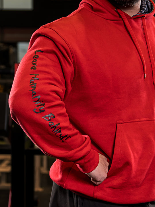 BODYBUILDING 2005 Gym Hoodie (Red)