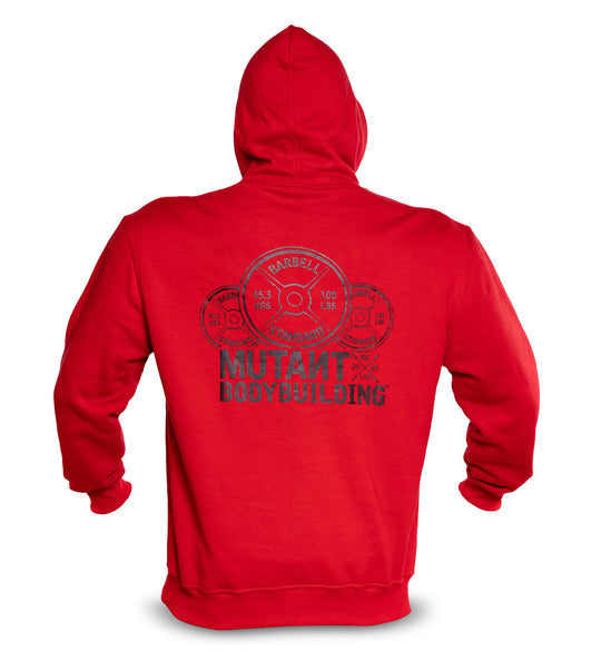 BODYBUILDING 2005 Gym Hoodie (Red)