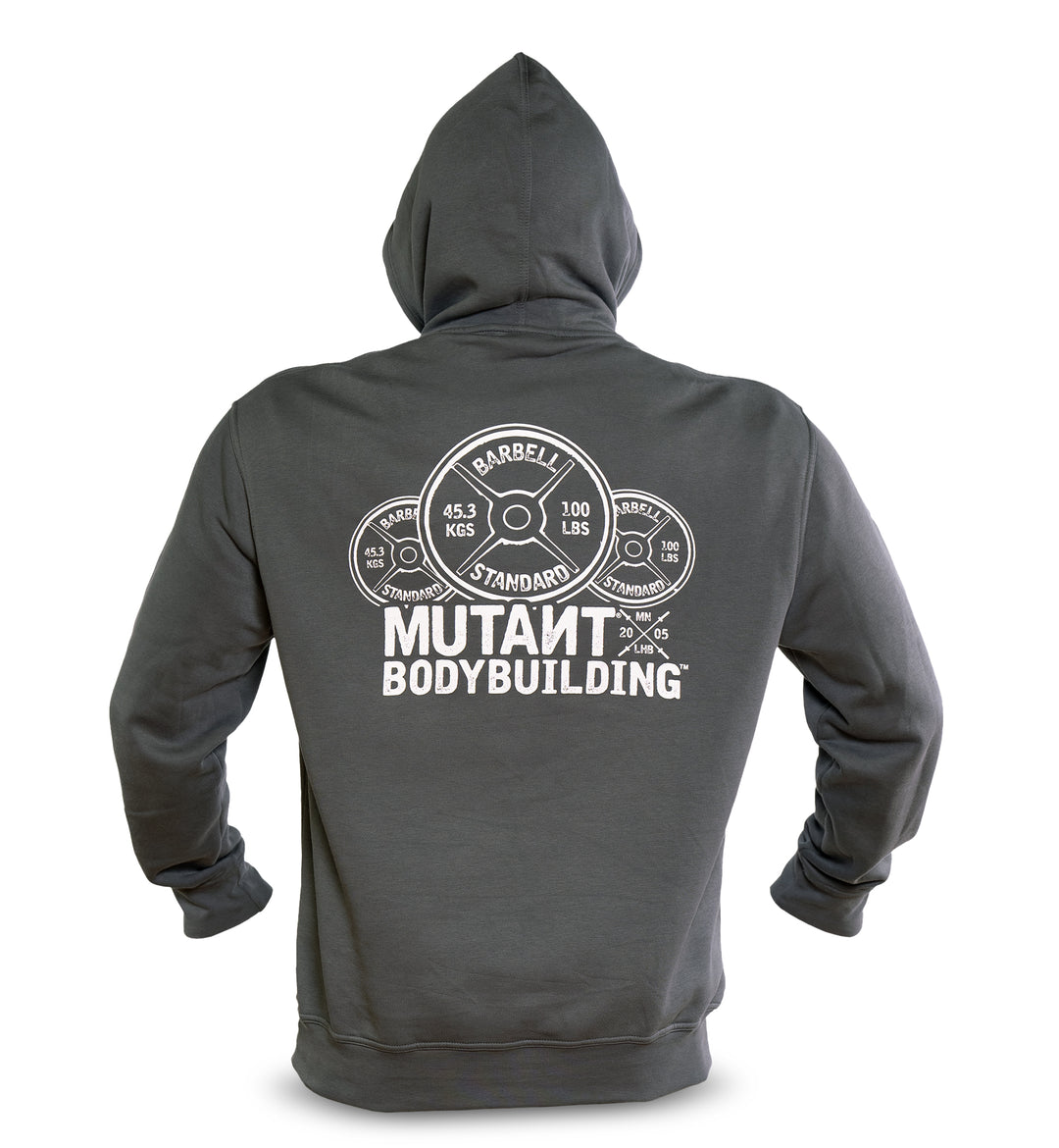 BODYBUILDING 2005 Gym Hoodie (Grey)