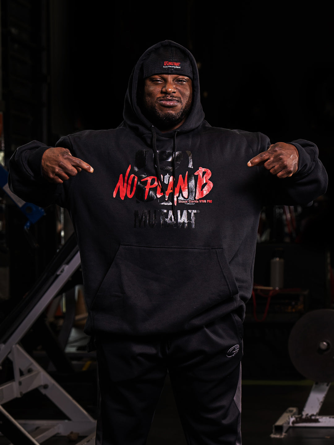 NO PLAN B Gym Hoodie