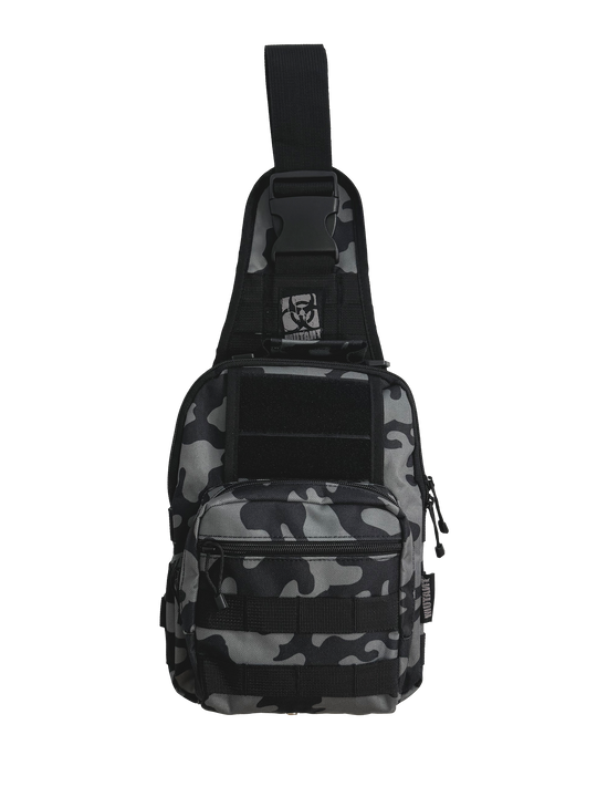 MUTANT® ALPHA GYM CROSS-BODY BAG (GREY CAMO)