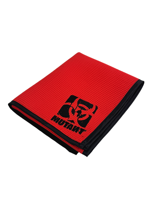 MUTANT® BORN HARDCORE GYM TOWEL - WAFFLE WEAVE