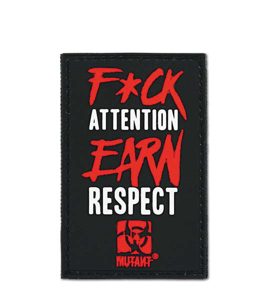 F*CK ATTENTION Velcro Patch (5x8cm)