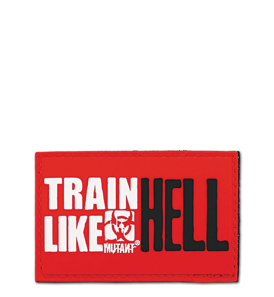 TRAIN LIKE HELL Velcro Patch (8x5cm)