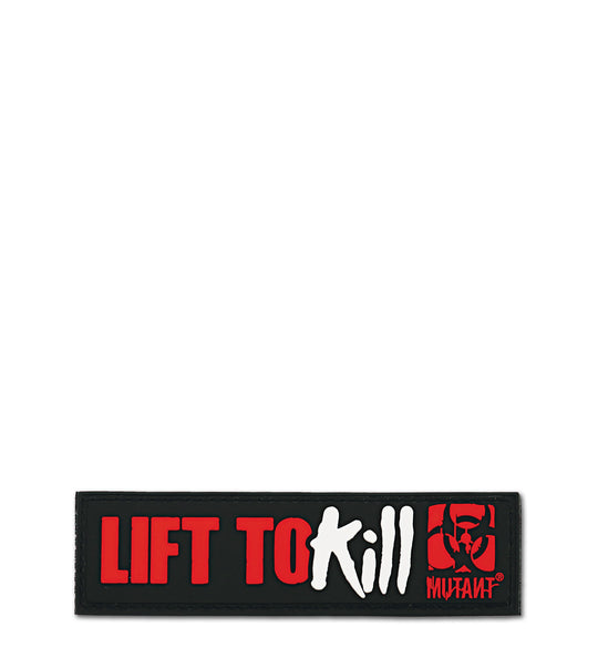 LIFT TO KILL Velcro Patch (11x3cm)