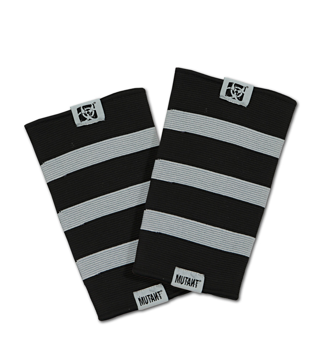 Heavy Duty Elbow Sleeves (Silver & Black)