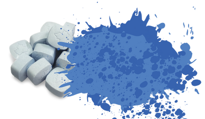 Tangy Blue Razz flavor background