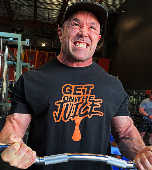 GET ON THE JUICE Tee (Black)