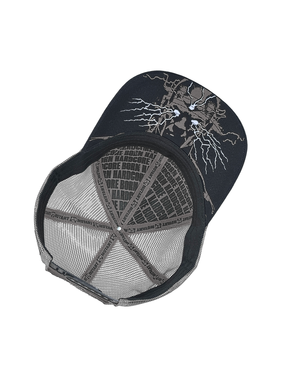MUTANT® MIND’FK Weak Minds Die Trucker Cap (Black & Red)