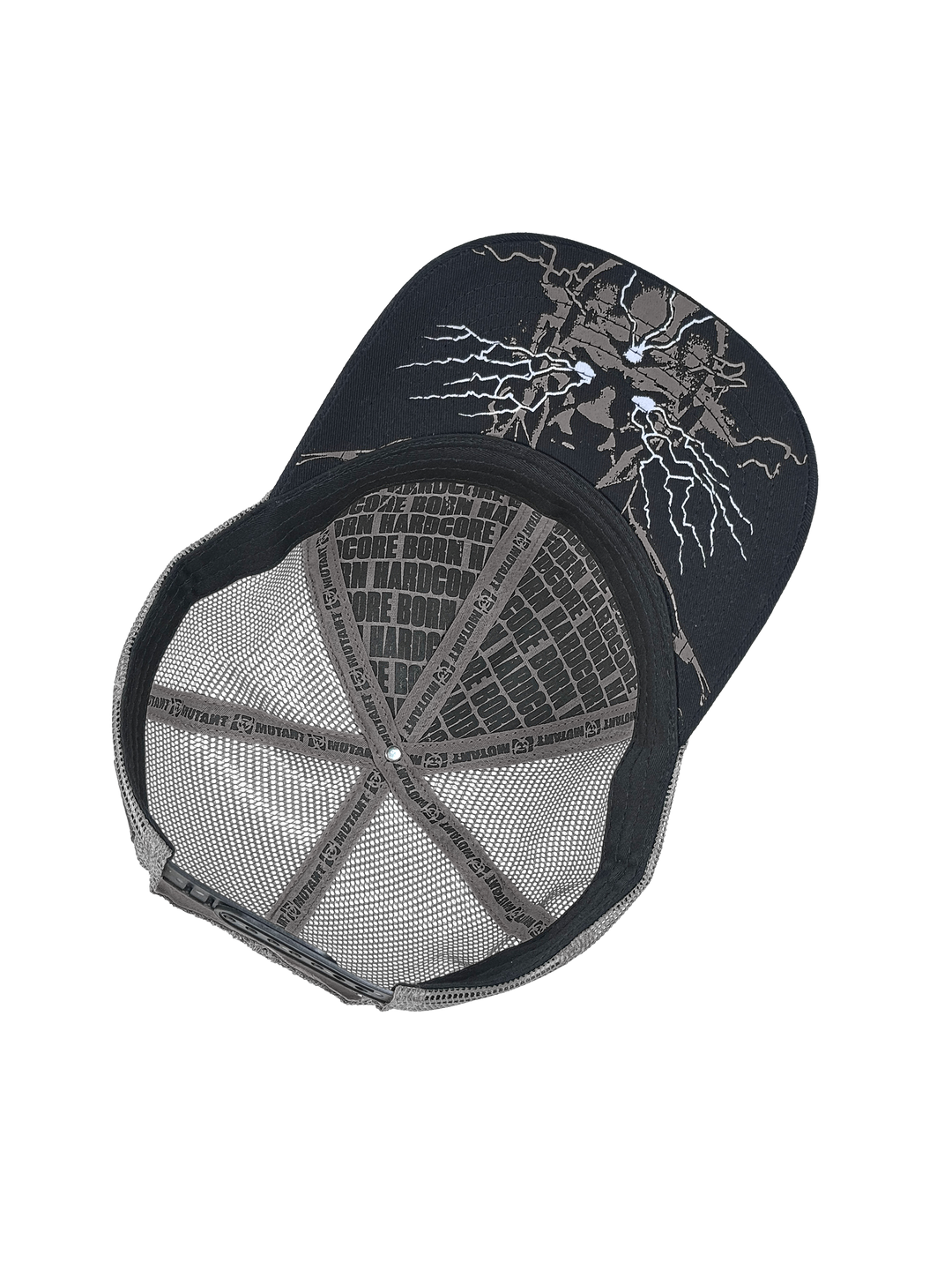 MUTANT® MIND’FK Weak Minds Die Trucker Cap (Black & Red)