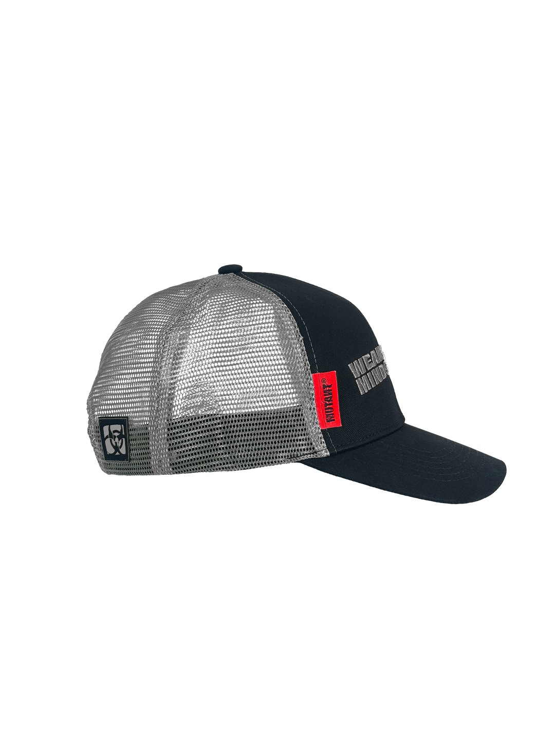 MUTANT® MIND’FK Weak Minds Die Trucker Cap (Black & Red)