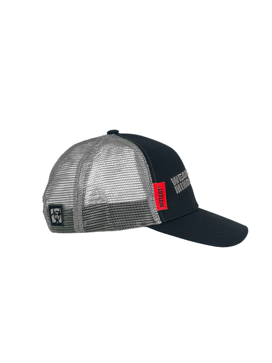 MUTANT® MIND’FK Weak Minds Die Trucker Cap (Black & Red)