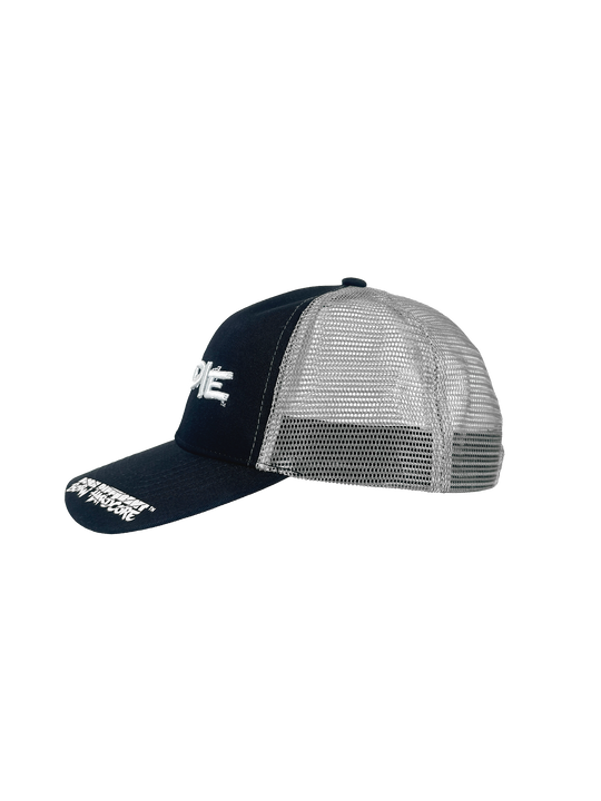 MUTANT® MIND FK Weak Minds Die Trucker Cap (Black & White)