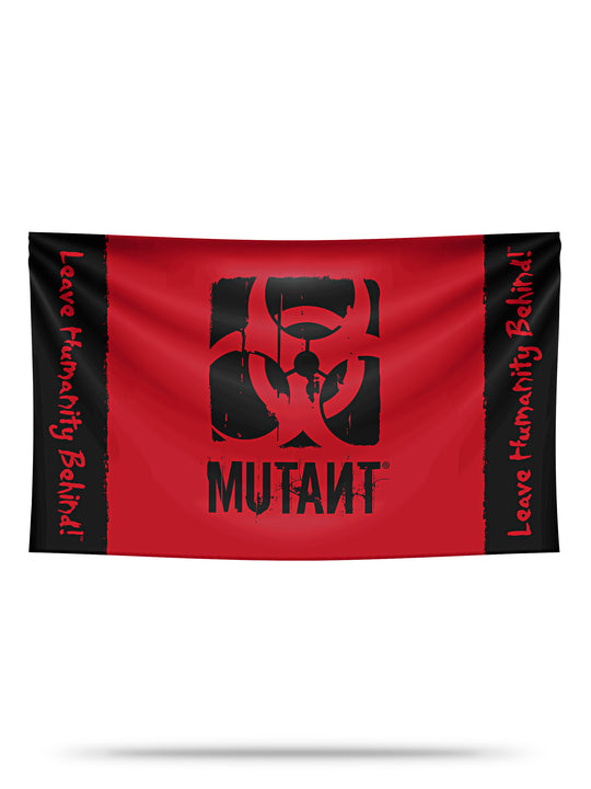 MUTANT Gym Flag / Banner LEAVE HUMANITY BEHIND