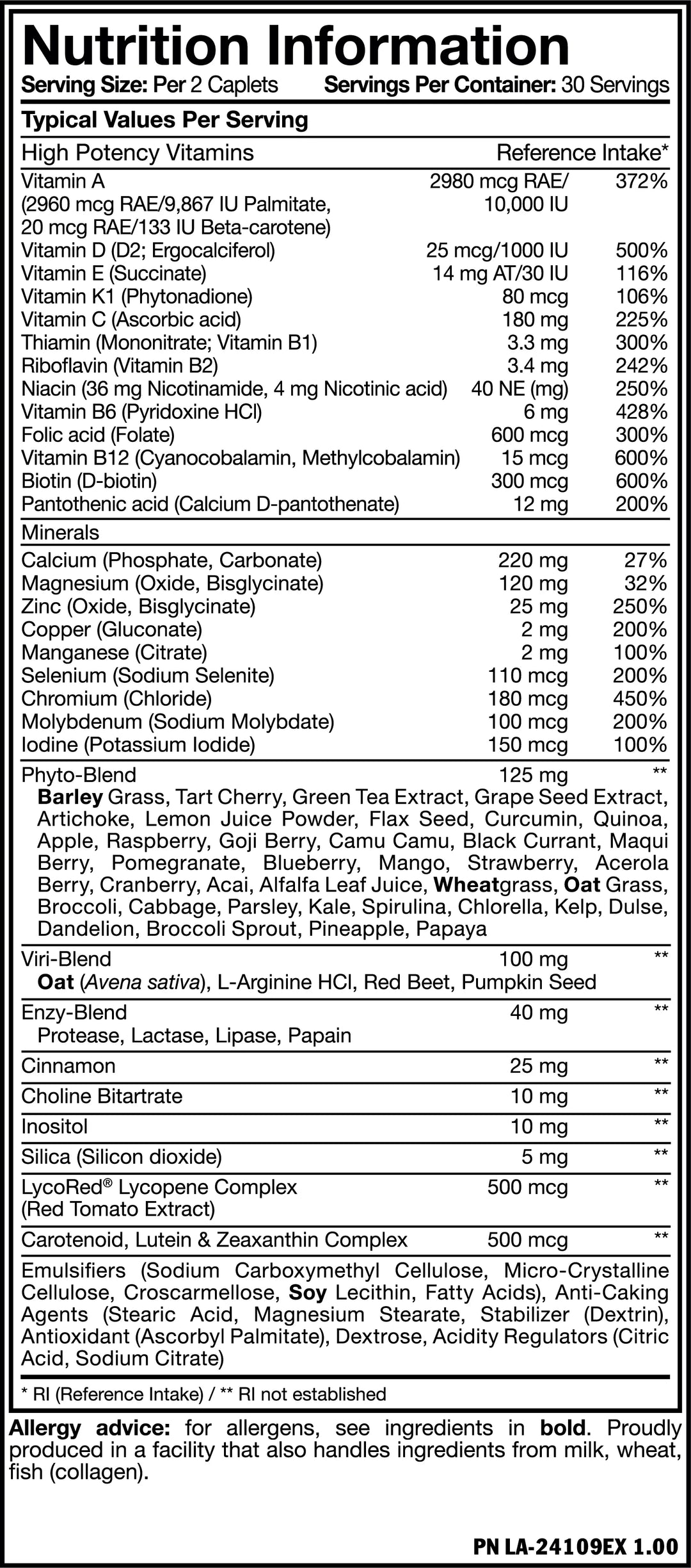 MULTI - Athlete’s Vitamin